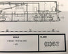 Class D57 4-8-2 HO Data Sheet drawing NSWGR locomotive