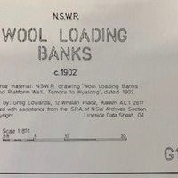 G 1 - 1902 WOOL LOADING BANKS HO DRAWING