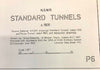 P6 "Lineside Data Sheet Drawing"  NSWGR STANDARD TUNNELS c. 1931 : P6