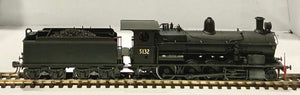 D50 Class 2-8-0 BRASS MODEL STANDARD GOODS LOCOMOTIVE NSWGR 5132, IN VERY GOOD CONDITION, PROFESSIONALLY VERY WELL PAINTED, RUNS VERY WELL. MANSFIELD BRASS MODEL