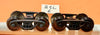 2CL NSWGR Bogies with RP25 metal wheels one pair, Pre-used models stock Sale HO #6