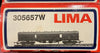 GUV Utility Van in Maroon W86470 BR - PLEASE NOTE: “fitted with Hornby DUBLO Couplers” see photos.- LIMA RAILWAYS OO Scale Item No 305657W