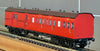 HCX01- HCX1187 Composite Passenger, Brake Van - Mansard Roof, Indian Red, No Lining, Dark Grey Mansard Roof - Casula Hobbies Model Railways. *