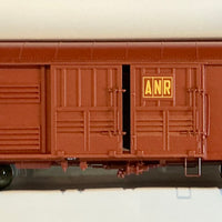 LX Vans LX 140 ANR Oxide Red with ANR Logos. Wagon: 40'2" LOUVRE VAN-  - On Track Models