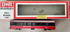 D+R MODELLBAHN 22494 Pass-car EW IV Bernini B2494 RhB pass car HOm 12mm Narrow gauge (PRE-OWNED) HOm 12mm