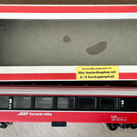 D+R MODELLBAHN 22494 Pass-car EW IV Bernini B2494 RhB pass car HOm 12mm Narrow gauge (PRE-OWNED) HOm 12mm