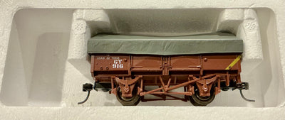 GY 916 VIC-Rail Open wagon with Tarpaulin detailed, Kadee Couplers & Metal Wheels 