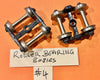 NSWGR Roller Bearing Bogies with RP25 N-Silver metal wheels one pair, Pre-used models stock Sale HO #4