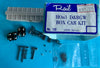D&RGW HOn3 BOX CAR Plastic kit with metal wheels & delrin trucks kit PK.130 from Walthers RAIL LINE KITS item #73 (no instruction sheet)