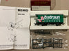 BEMO H0e 9mm #2283-137 Gbk-v 5609 badraun MOBEL/BOUTIQUE SAMEDAN Gedeckter Guterwagon of the RhB Railway Narrow gauge (PRE-OWNED) HOe 9mm