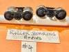 NSWGR Roller Bearing Bogies with RP25 N-Silver metal wheels one pair, Pre-used models stock Sale HO #4