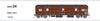 EHO-24 ; EHO645 L7 1970's Brake Van Rebuilt with Sliding Luggage Compartment Doors NSWGR SDS Models: Indian Red, Gray/Black Roof