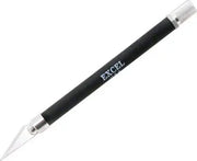Excel - K18 SOFT GRIP KNIFE NON ROLL WITH SAFETY CAP