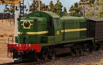 40 Class 4010 Locomotive Diesel  NSWGR GREEN . with DCC SOUND - Eureka Models