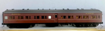 EUREKA TAM 848 SLEEPING TUSCAN CAR FULL DETAIL UNDERFRAME with metal wheels & Kadee couplers  