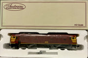 80 class  8028 Indian Red LOCOMOTIVE original new AUSTRAINS WITH ALL WHEEL PICK UP AND ALL WHEEL DRIVE Chassis -