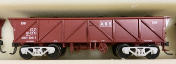 AOQY108-X ANR Ore Concentrates Wagon Austrains NEO / SDS RTR MODEL - RAILWAYS OF AUSTRALIA.