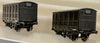 LV x 2 - LIMA NSWGR 4 Wheel Wagons, sell as one lot of two wagons, selling as is with metal wheels no couplers.