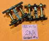 2AA - NSWGR Passenger car Bogies with Pre used metal wheels one pair, stock Sale HO #10