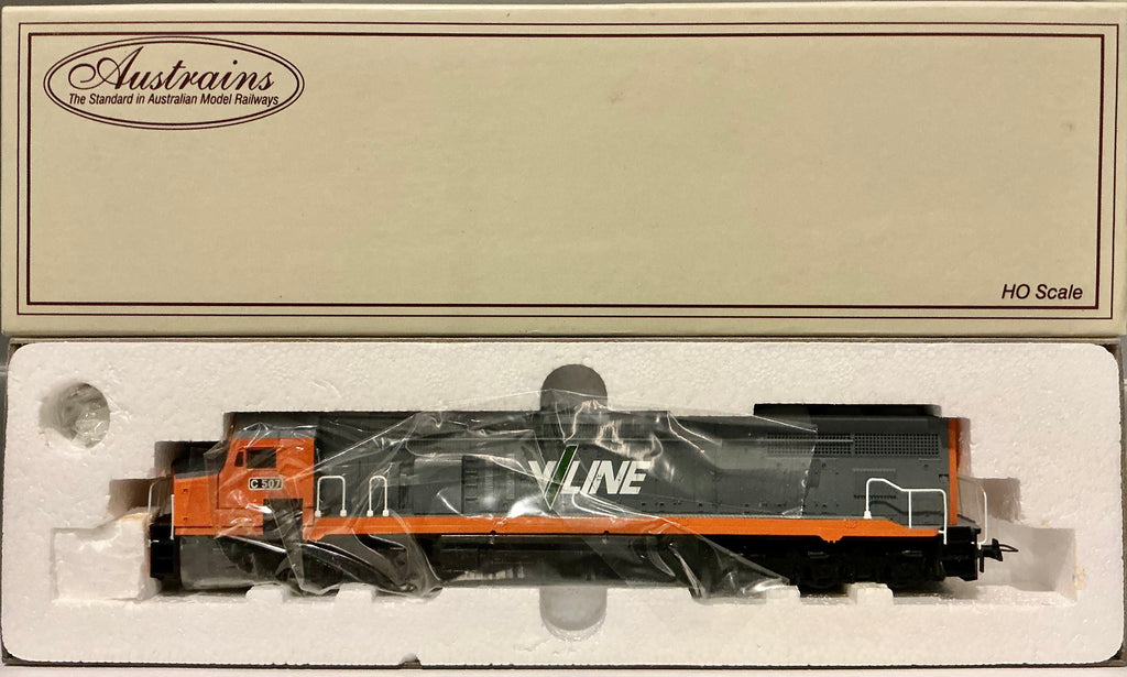 C Class C507 V-LINE LOCOMOTIVE original new AUSTRAINS WITH ALL WHEEL PICK UP AND ALL WHEEL DRIVE Chassis -