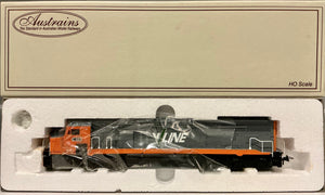 C Class C507 V-LINE LOCOMOTIVE original new AUSTRAINS WITH ALL WHEEL PICK UP AND ALL WHEEL DRIVE Chassis -