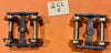 2CL NSWGR Bogies with K&M RP25 metal wheels one pair, Pre-used models stock Sale HO #2