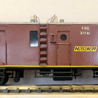 FHG 31741 NSWGR BRAKE VAN KIT BUILT SJM MODEL with KD COUPLERS & METAL WHEELS HO - SJM Models