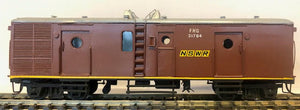 FHG 31784 NSWGR BRAKE VAN KIT BUILT SJM MODEL with KD COUPLERS & METAL WHEELS HO - SJM Models (Copy)