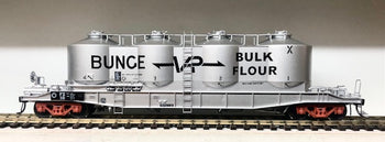 FX10 BUNGE Bulk Flour Wagon SDS Models: Victorian Railways: VR logo : Single Wagon code & number FX10 new model.