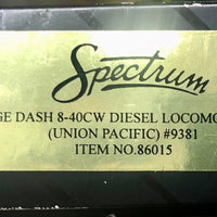 SPECTRUM GE DASH 8-40CW  DIESEL LOCO, UNION PACIFIC #9381 - new old shop stock sale  web UP9381