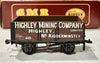 GMR AIRFIX 54382-6 7 Plank HIGHLEY MINING Co Open Wagon OO-HO PRE-OWNED MINT CONDITION