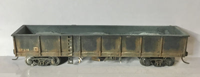 2nd hand -GP 514 Silvermaz built kit very well weathered Open Wagon  NSWGR with metal wheels & Kadee couplers  