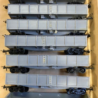 GP-NOHF CONCENTRATE OPEN WAGON NSWGR not completed with POWERLINE BOGIES (can change to NEM362 kadee couplers) with LIME type couplers H0 2nd Hand - Silvermaz Models kits.