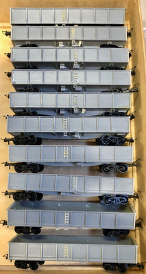 GP-NOHF CONCENTRATE OPEN WAGON NSWGR not completed with POWERLINE BOGIES (can change to NEM362 kadee couplers) with LIME type couplers H0 2nd Hand - Silvermaz Models kits.