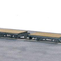 Peco - 00.9 - Narrow Gauge - 4 Wheel Flat Wagon (2)