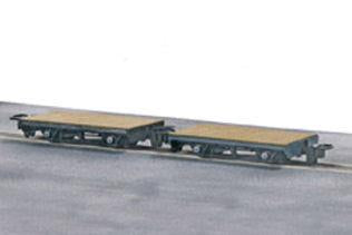 Peco - 00.9 - Narrow Gauge - 4 Wheel Flat Wagon (2)