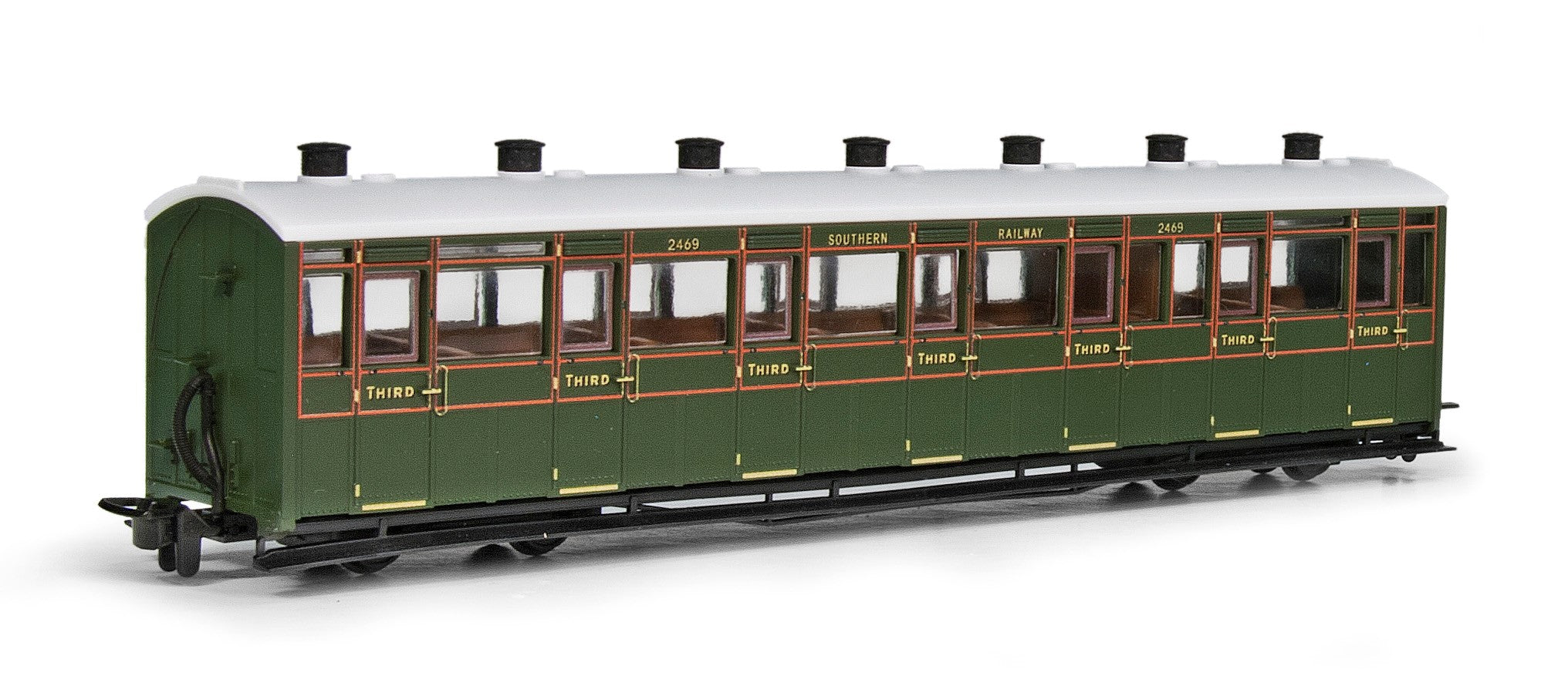 Peco - 00.9 - Narrow Gauge - all Third Coach SR Livery | Casula Hobbies