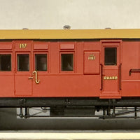 NOW IN STOCK HCX02 - HCX1187 -  Mansard Roof, Indian Red, No Lining, Ochre Mansard Roof - Casula Hobbies Model Railways