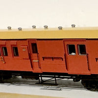 NOW IN STOCK HCX02 - HCX1187 -  Mansard Roof, Indian Red, No Lining, Ochre Mansard Roof - Casula Hobbies Model Railways