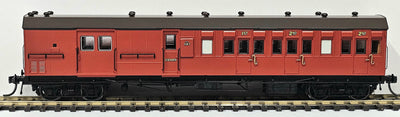 NOW IN STOCK- HCX01- HCX1187- Mansard Roof, Indian Red, No Lining, Dark Grey Mansard Roof - Casula Hobbies Model Railways