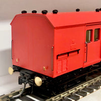 PRE ORDER - HCX01- 1187- Mansard Roof, Indian Red, No Lining, Dark Grey Mansard Roof - Casula Hobbies Model Railways