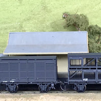 Pk39. Good's Train Set: HG Brake Van, LV 13826, GSV26575, GSV26651 Sheep Van: Pk of 4 : Casula Hobbies Models RTR^