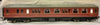 1st Class -Brake coach Maroon  W7853W OO-HO PRE-OWNED MINT CONDITION BACHMANN