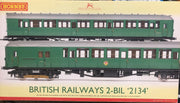 Hornby R3162 Class DCC READY 401 2-BIL 2-car EMU 2134 in BR green NEW un-open boxed Hornby Models