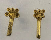 #17 : 5 Chine Cluster horns Diesel Locomotive, 80, 81 etc. Ozzy Brass -