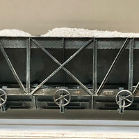BBW -SINGLE WAGON IDR MODELS - BBW – W17, WITH LOAD, Riveted Bogie Ballast Wagon - IDR MODEL RTR - HO scale NSWGR