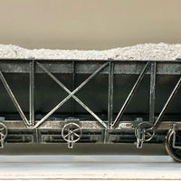 BBW -SINGLE WAGON IDR MODELS - BBW – W1, weathered with load, Riveted Bogie Ballast Wagon - IDR MODEL RTR - HO scale NSWGR (Copy) (Copy)