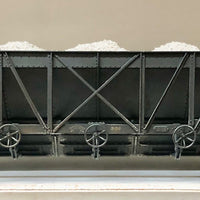 BBW -SINGLE WAGON IDR MODELS - BBW – W73, WITH LOAD, Riveted Bogie Ballast Wagon - IDR MODEL RTR - HO scale NSWGR (Copy)