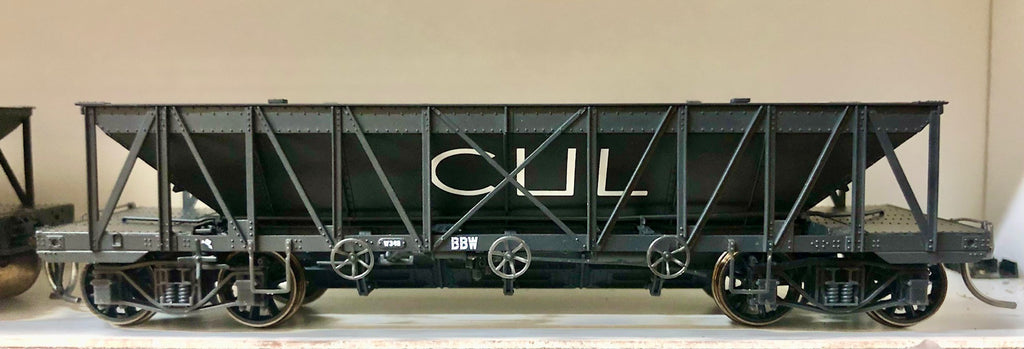 BBW -SINGLE WAGON IDR MODELS - CUL BBW – W348, Riveted Bogie Ballast Wagon - IDR MODEL RTR - HO scale NSWGR (Copy)