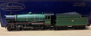 2nd Hand - STEAM LOCOMOTIVE NSWGR C36 class - 3640 Green Livery   DC Model- Austrains Models
